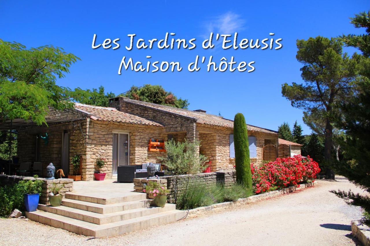 Bed and Breakfast Les Jardins D'Eleusis Murs  Exterior foto
