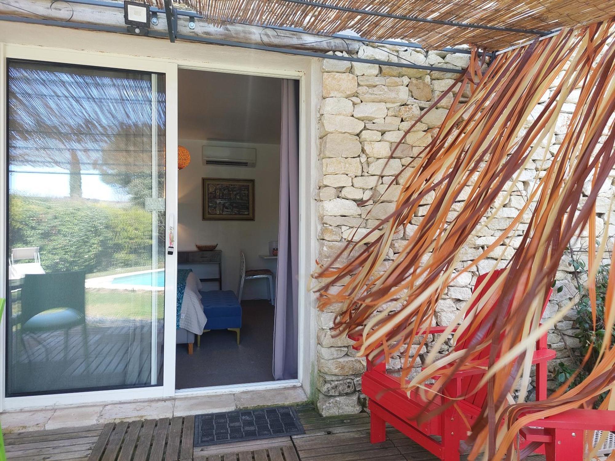 Bed and Breakfast Les Jardins D'Eleusis Murs  Exterior foto